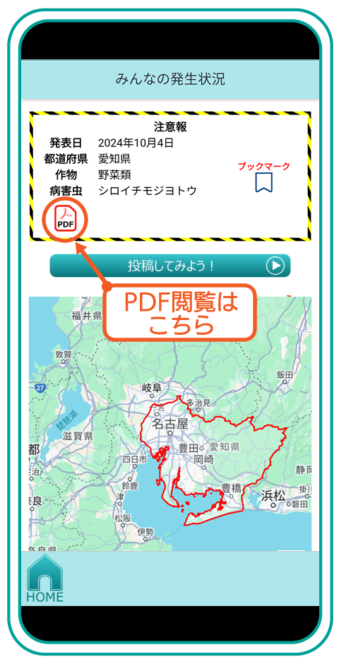 むしきんコール 画面
